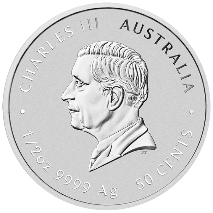 Moneda argint 1/2 oz Lunar III 2025